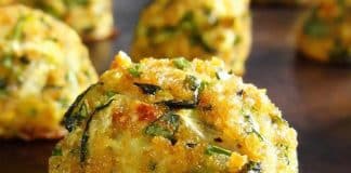 Boulettes de courgettes au four