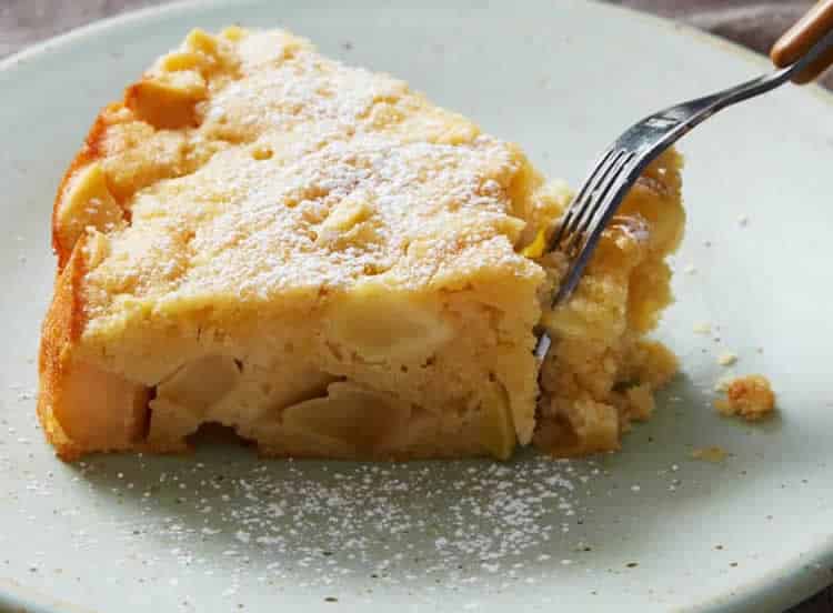 Cake aux pommes moelleux