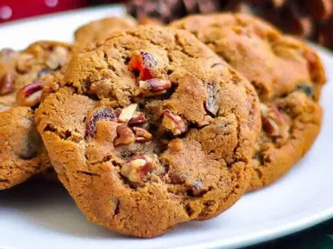 Cookies aux fruits secs