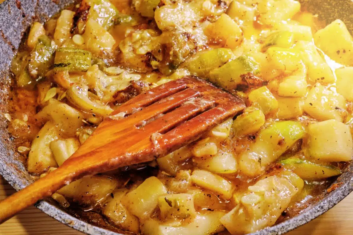 Courgettes à la poêle