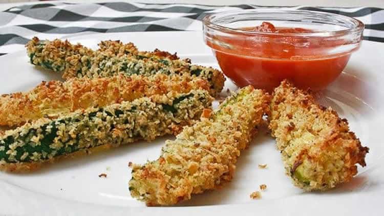 Courgettes à la sauce marinara pour apéro