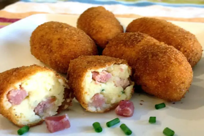 Croquettes pommes de terre et bacon