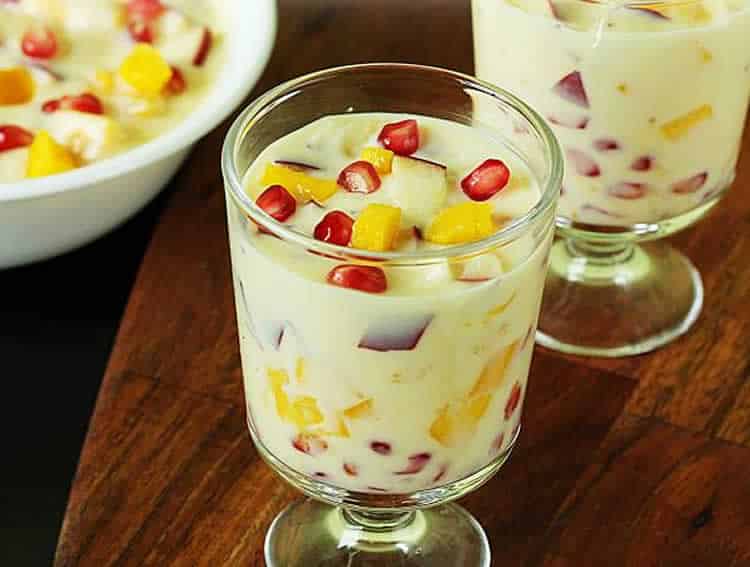 Crème pâtissière aux fruits