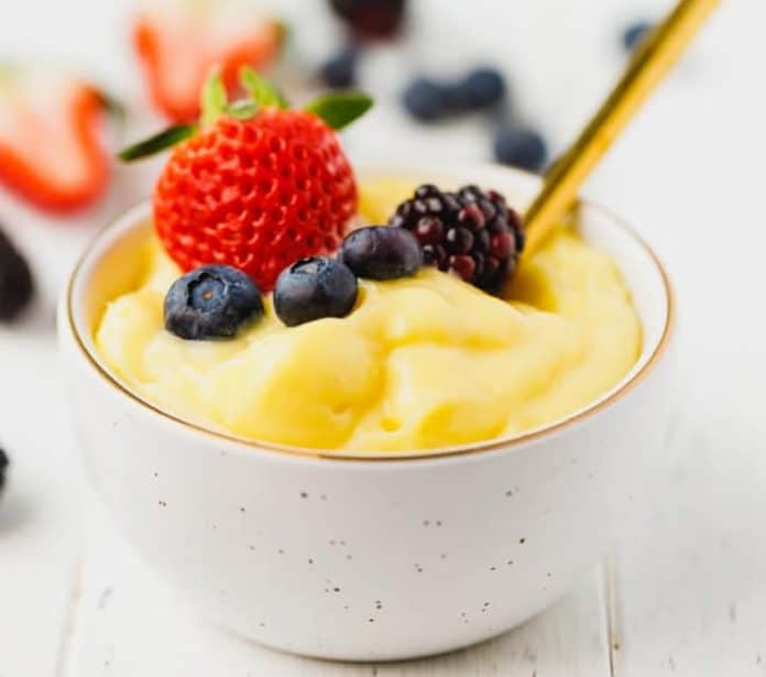 Crème pâtissière facile au thermomix