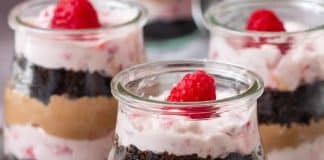 Dessert à la framboise et Oreo au thermomix