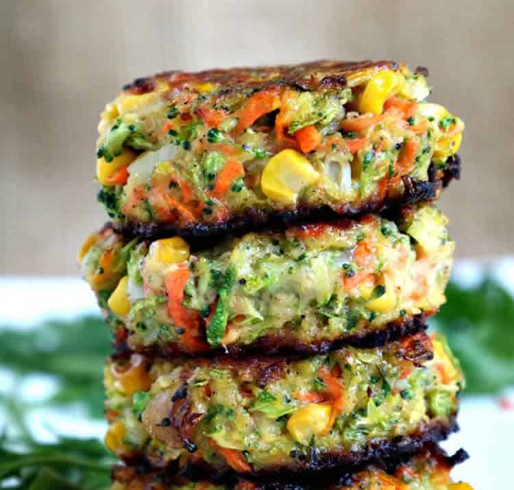 Galettes de légumes