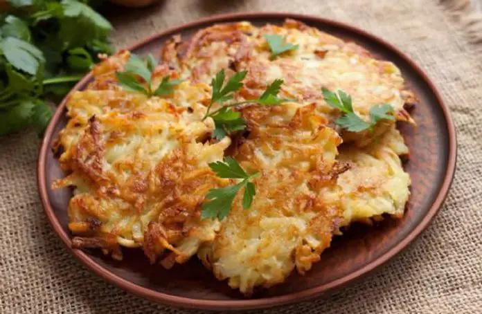 Galettes de pommes de terre dorées