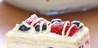 Gâteau à la vanille sans cuisson