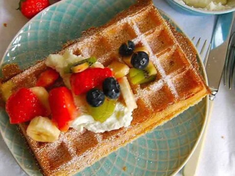 Gaufres dessert