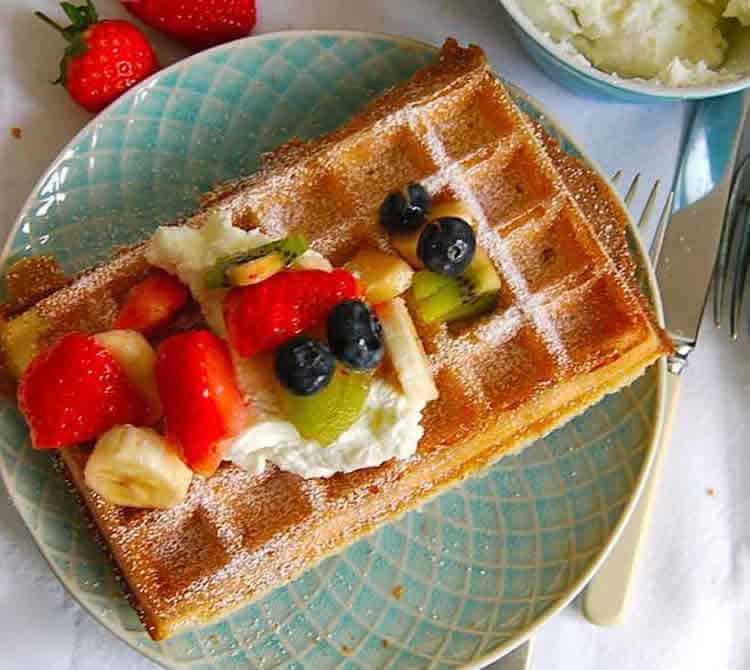Gaufres dessert