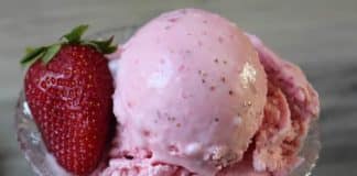 Glace à la fraise facile au thermomix