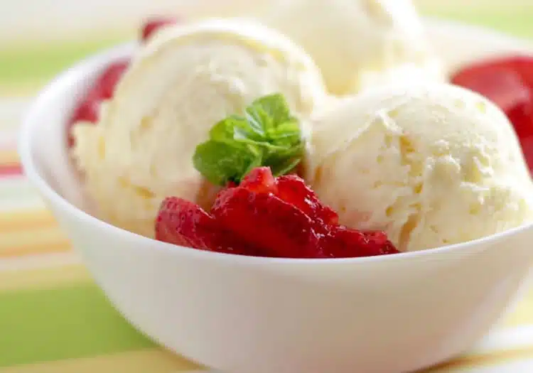 Glace à la vanille facile au thermomix