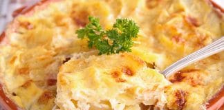 Gratin pommes de terre et bacon