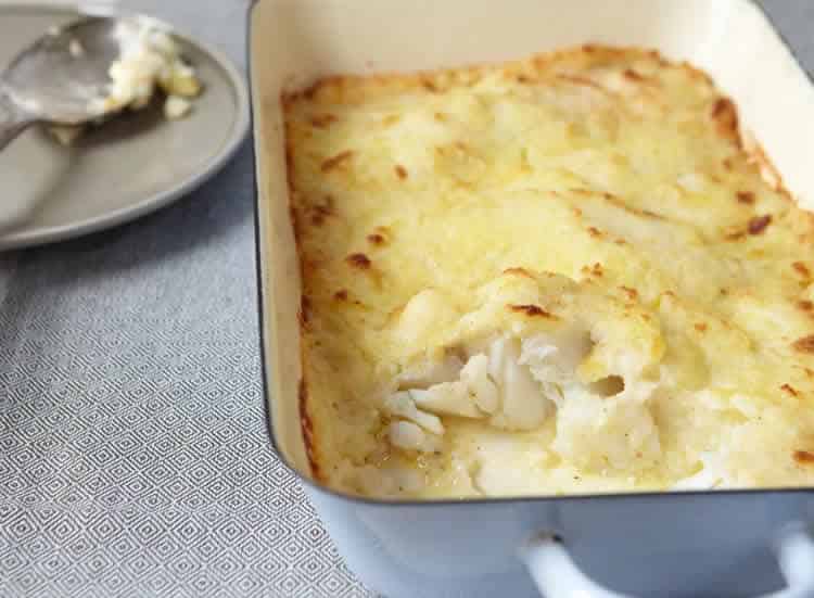 Gratin pommes de terre et cabillaud au cookeo
