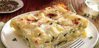Lasagnes courgettes