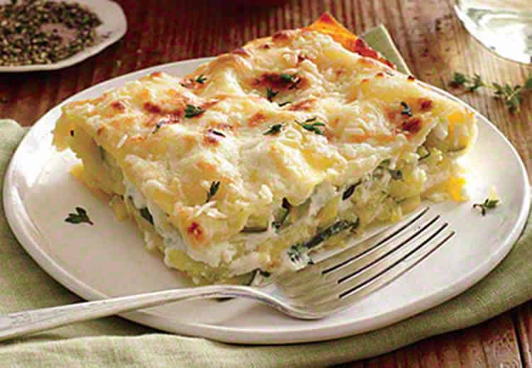 Lasagnes courgettes