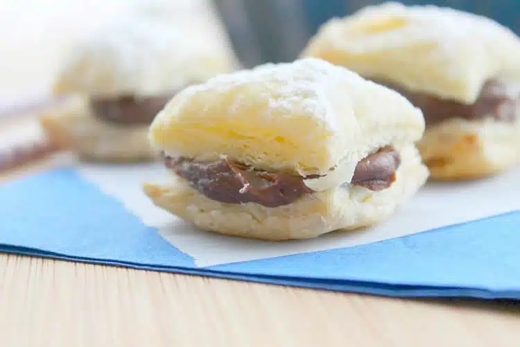 Miguelitos fourrés au chocolat