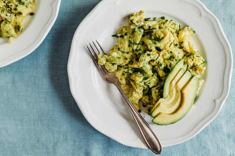 Omelette aux courgettes râpées