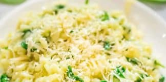 Risotto aux épinards au thermomix