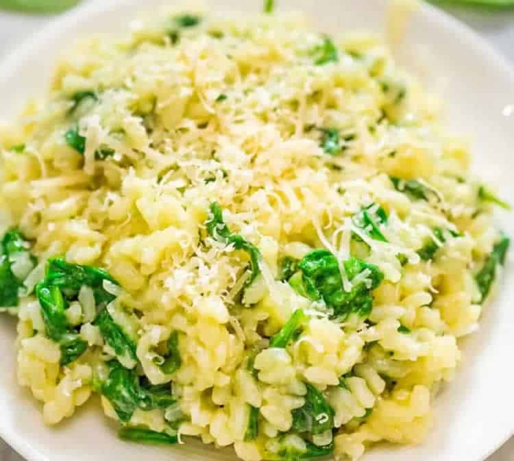 Risotto aux épinards au thermomix