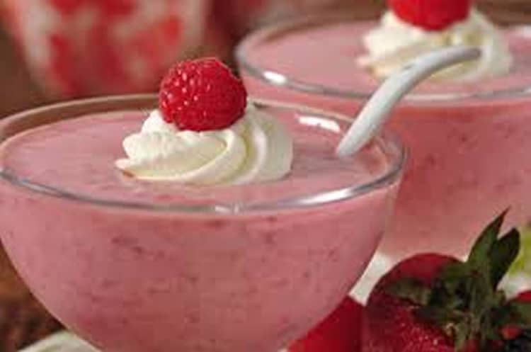 Soupe de fraise au thermomix