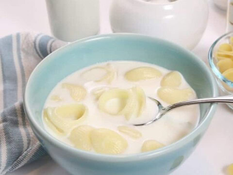 Soupe pâtes au lait