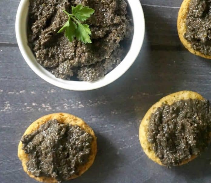 Tapenade noire facile au thermomix