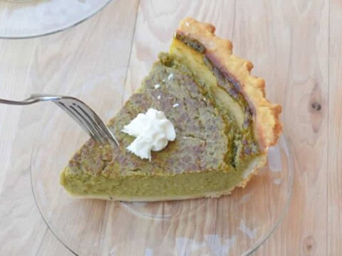 Tarte aux courgettes fine