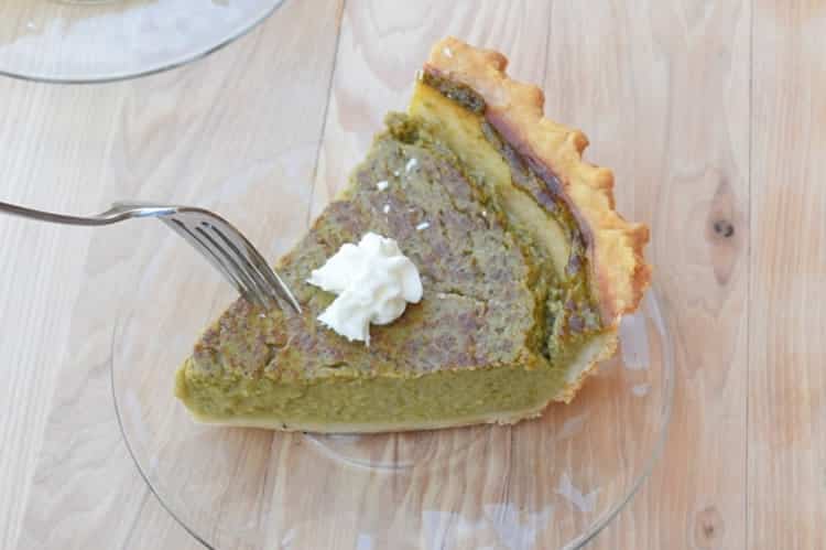 Tarte aux courgettes fine