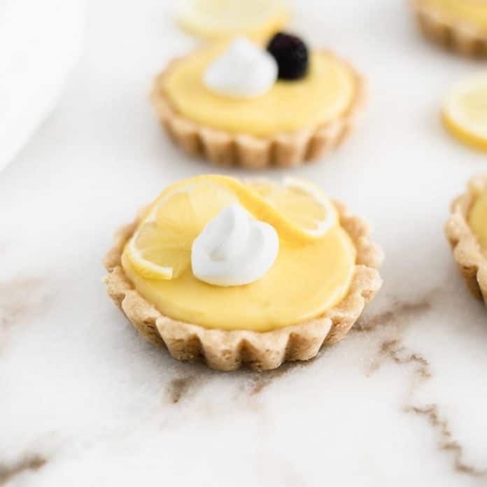 tartelette au citron dessert au thermomix