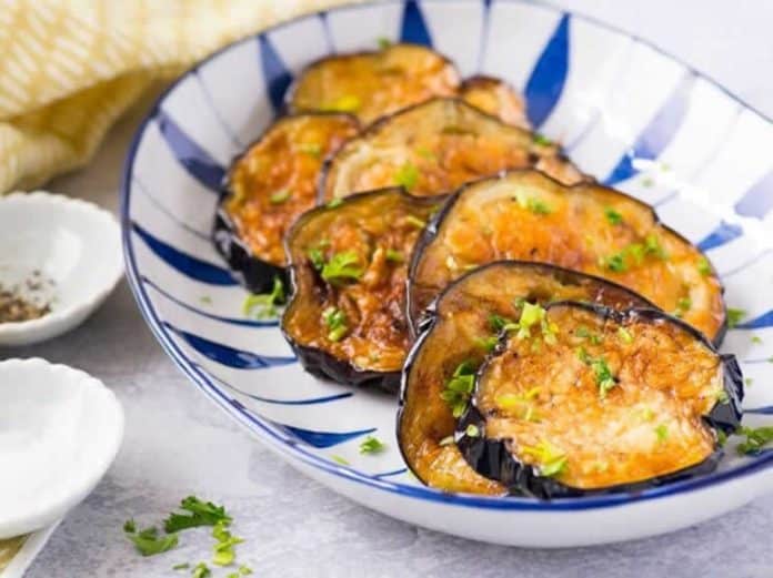 Aubergines à la poêle