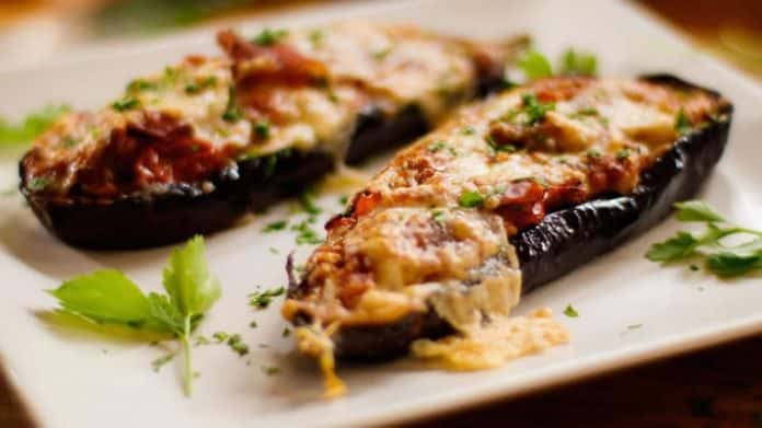 Aubergines au four