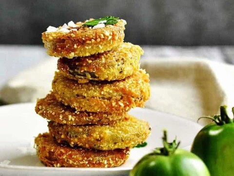 Beignets de tomates vertes
