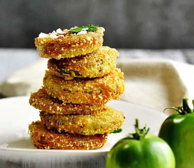 Beignets de tomates vertes
