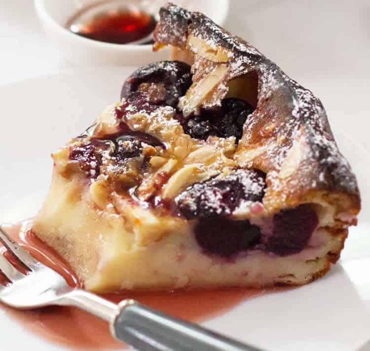 Clafoutis aux cerises au cookeo