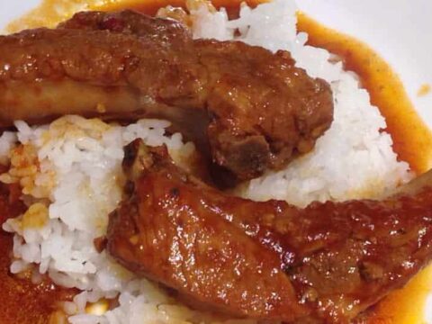 Côtes de porc à la sauce tomate au cookeo