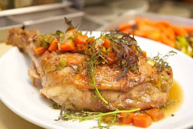 Cuisses de dinde aux poireaux au cookeo