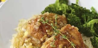 Cuisses de poulet au riz au cookeo
