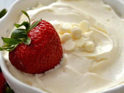 Dessert chocolat blanc au cookeo