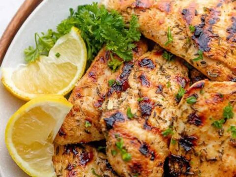Filets de poulet au barbecue