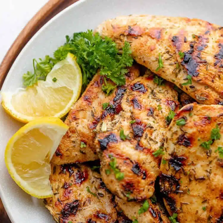 Filets de poulet au barbecue