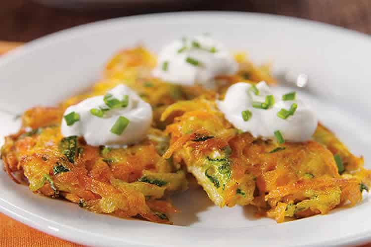 Galettes courgettes et carottes
