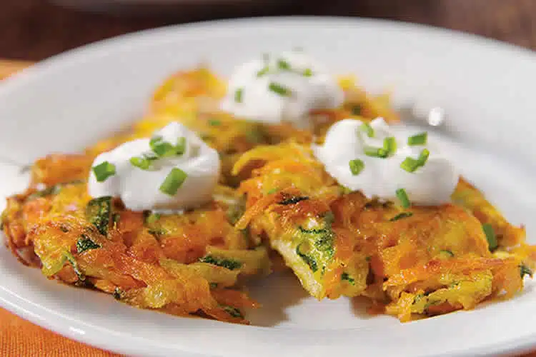 Galettes courgettes et carottes