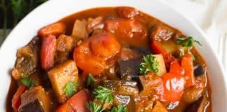 Goulash aux légumes au cookeo