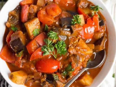Goulash aux légumes au cookeo