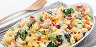 Gratin penne brocolis au cookeo