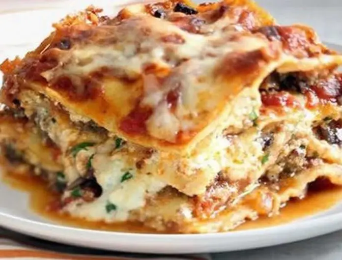 Lasagne à la dinde et aux deux fromages