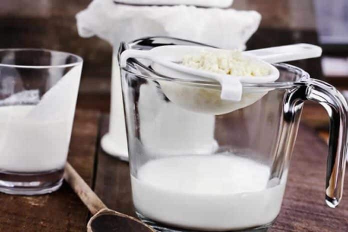 Le kéfir de lait