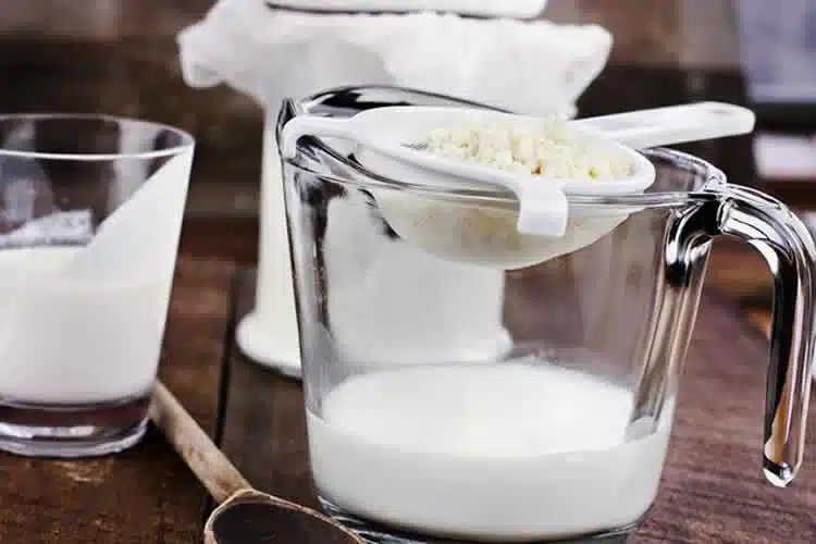 Le kéfir de lait