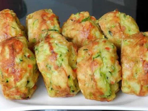 Muffin aux courgettes et fromage chèvre